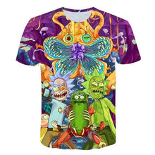 Load image into Gallery viewer, 2018 Rick and Morty By Jm2 Art 3D t shirt Men tshirt Summer Anime T-Shirt Short Sleeve Tees O-neck Tops Drop Ship