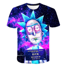 Load image into Gallery viewer, 2018 Rick and Morty By Jm2 Art 3D t shirt Men tshirt Summer Anime T-Shirt Short Sleeve Tees O-neck Tops Drop Ship