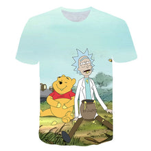 Load image into Gallery viewer, 2018 Rick and Morty By Jm2 Art 3D t shirt Men tshirt Summer Anime T-Shirt Short Sleeve Tees O-neck Tops Drop Ship