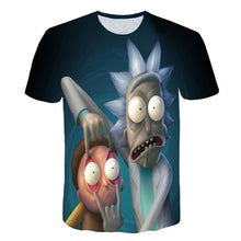 Load image into Gallery viewer, 2018 Rick and Morty By Jm2 Art 3D t shirt Men tshirt Summer Anime T-Shirt Short Sleeve Tees O-neck Tops Drop Ship