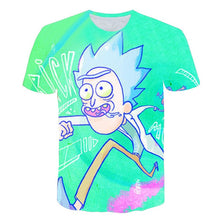 Load image into Gallery viewer, 2018 Rick and Morty By Jm2 Art 3D t shirt Men tshirt Summer Anime T-Shirt Short Sleeve Tees O-neck Tops Drop Ship