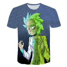 Load image into Gallery viewer, 2018 Rick and Morty By Jm2 Art 3D t shirt Men tshirt Summer Anime T-Shirt Short Sleeve Tees O-neck Tops Drop Ship