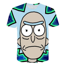Load image into Gallery viewer, 2018 Rick and Morty By Jm2 Art 3D t shirt Men tshirt Summer Anime T-Shirt Short Sleeve Tees O-neck Tops Drop Ship