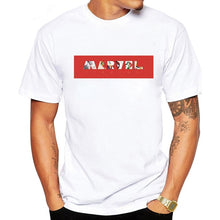 Load image into Gallery viewer, LUSLOS 2019 Men's Casual Marvel Printed T Shirt Fashion Streetwear O-Neck Male Tshirt Man T-shirt Tee Top camiseta masculina