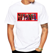Load image into Gallery viewer, LUSLOS 2019 Men's Casual Marvel Printed T Shirt Fashion Streetwear O-Neck Male Tshirt Man T-shirt Tee Top camiseta masculina